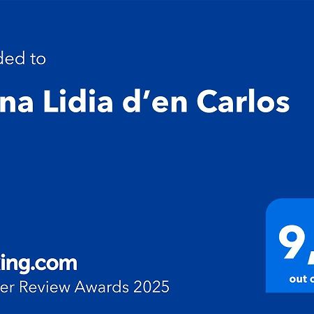 Ca Na Lidia D'En Carlos ลามอลา ภายนอก รูปภาพ